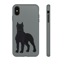 Cane Corso Tough Cell Phone Cases, Two Layers for Protection, Impact Resistant, Made in the USA!!