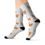 Pembroke Welsh Corgi Sublimation Socks