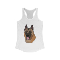 Belgian Malinois Women's Ideal Racerback Tank