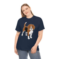 Beagle Unisex Heavy Cotton Tee, Made in the USA!!