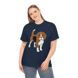 Beagle Unisex Heavy Cotton Tee, Made in the USA!!