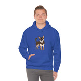 Chihuahua Unisex Heavy Blend Hooded Sweatshirt, Cotton/Polyester, S- 5XL, 13 Colors, Free Shipping, Made In Usa!!