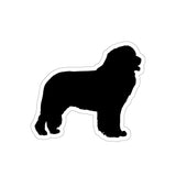 Newfoundland Die-Cut Stickers, Water Resistant Vinyl, 5 Sizes, Matte Finish, Indoor/Outdoor, FREE Shipping, Made in USA!!