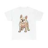 French Bulldog Unisex Heavy Cotton Tee, S - 5XL, 12 Colors, Light Fabric, FREE Shipping, Made in USA!!