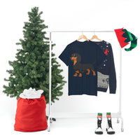 Dachshund Unisex Heavy Cotton Tee, S - 5XL, 12 Colors, Light Fabric, FREE Shipping, Made in USA!!