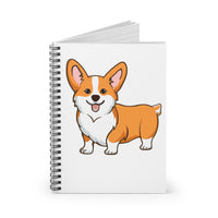 Pembroke Welsh Corgi Spiral Notebook - Ruled Line