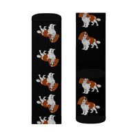 Cavalier King Charles Spaniel Sublimation Socks