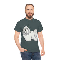 Maltese Unisex Heavy Cotton Tee, S - 5XL, 12 Colors, 100% Cotton, Medium Fabric, FREE Shipping, Made in USA!!