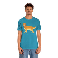 Golden Retriever Unisex Jersey Short Sleeve Tee
