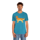 Golden Retriever Unisex Jersey Short Sleeve Tee