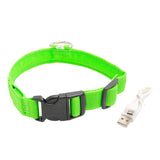 LED Dog Collar, USB Charging,  Anti-Lost/Avoid Car Accident Collar For Dogs, Puppies, LED Supplies, Pet Products