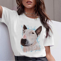 Dog T-Shirt, Beagle, Border Collie, Malinois, Bull Terrier, Rottweiler, Whippet, Greyhound, Tops, Female