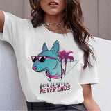 Dog T-Shirt, Beagle, Border Collie, Malinois, Bull Terrier, Rottweiler, Whippet, Greyhound, Tops, Female