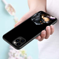 Rottweiler Black Silicone Phone Case, iPhone 11, 11 Pro, XS, MAX XR, X, 8, 7, 6S, 6 Plus, 5S, Gloss Phone Case Cover