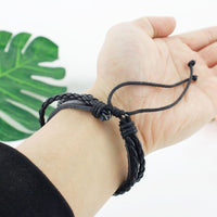 Rottweiler Glass Cabochon Bracelet, Sheltie, Shar Pei Dog, Multilayer Leather Bracelet, Fashion Accessories, Jewelry