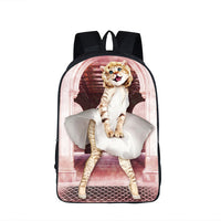 German Shepherd Cartoon Backpack, Children School Bags, Travel Backpack