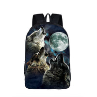 German Shepherd / Pit / Staffordshire Bull Terrier / Rottweiler Backpack For Teenager Children School Bags Boy Dog Bag