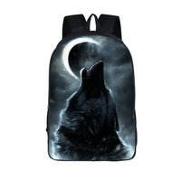 German Shepherd / Pit / Staffordshire Bull Terrier / Rottweiler Backpack For Teenager Children School Bags Boy Dog Bag