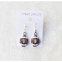 Softball Dangle Earring, Rhinestone Crystal Bling, 11 Variations, FREE Shipping