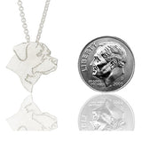 Rottweiler Necklace, Choker, Pendant, Charm, Jewelry, Long Necklaces, Dog Charm For Women, Party Gifts