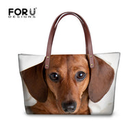 Shih Tzu Handbags, Shoulder Bags, 3D Printing, Large Tote Bag, Bolsas Femininas