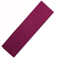 Softball Headband, 2 inch Solid Cotton, Sweatband, Hair Band, Elastic, 31 Variations, FREE Shipping