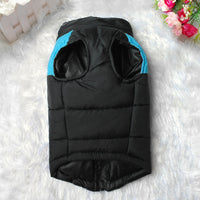 Clothes for Large Dogs Waterproof Dog Vest Jacket Winter Nylon Dogs Clothing for Dogs Chihuahua Labrador Blue Pink