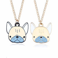 Cute Dog Necklace For Women Animals Puppy Doggy Pendant Kawaii Shiba Inu Husky Poodle Necklaces&Pendants Christmas Xmas Jewelry