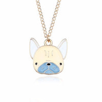 Cute Dog Necklace For Women Animals Puppy Doggy Pendant Kawaii Shiba Inu Husky Poodle Necklaces&Pendants Christmas Xmas Jewelry