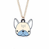 Cute Dog Necklace For Women Animals Puppy Doggy Pendant Kawaii Shiba Inu Husky Poodle Necklaces&Pendants Christmas Xmas Jewelry