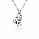 Cute Dog Necklace For Women Animals Puppy Doggy Pendant Kawaii Shiba Inu Husky Poodle Necklaces&Pendants Christmas Xmas Jewelry