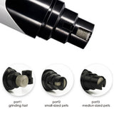 Pet Nail Grinder, Rechargeable, USB Charging, Nail Clippers, Ultra Quiet, Electric Nail Grooming Trimmer Tools